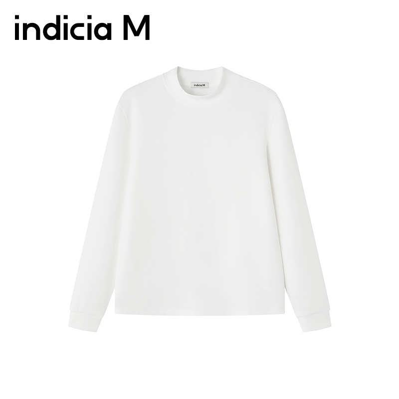 indiciaM标记男装商场同款2025冬季新款简约风百搭T恤M2D5TX198B