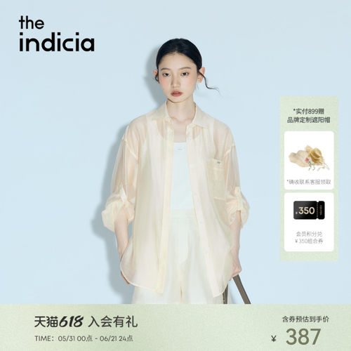 the indicia标记2026夏新款莱赛尔亚麻慵懒松弛氛围衬衫L2B6CS161