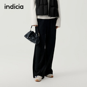 indicia标记商场同款 F2D5KZ507N 简约百搭阔腿休闲裤 2025冬季 新款