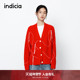 indicia标记毛衣红色氛围感针织开衫 新年氛围 6A401KS021C