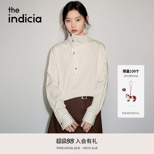 the indicia标记2026秋新款温柔百搭复古通勤气质衬衫 L2C6CS233Z