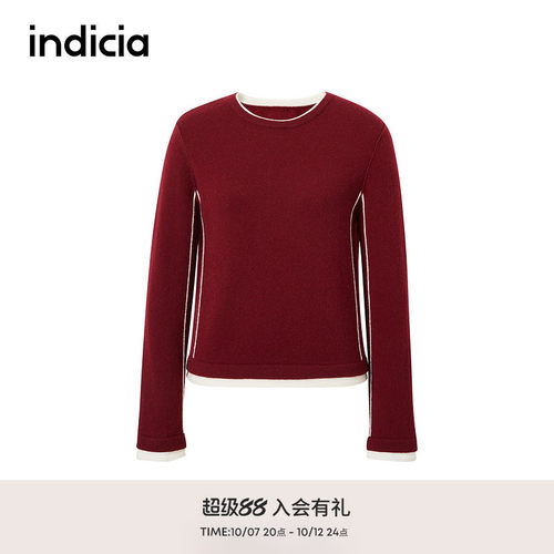 indicia标记时尚氛围感毛衫