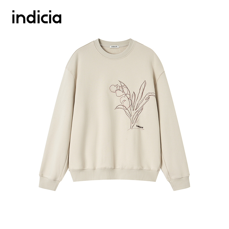 indiciaM标记男装商场同款2025冬季新款简约风百搭卫衣M2D5WY204L