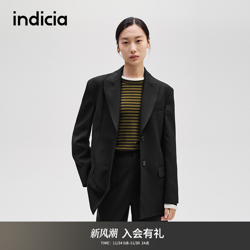 indicia标记职场通勤气质西装