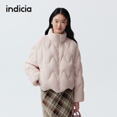 肉桂粉轻盈保暖羽绒服 indicia标记商场同款 2025冬新款 F2D5YR579C