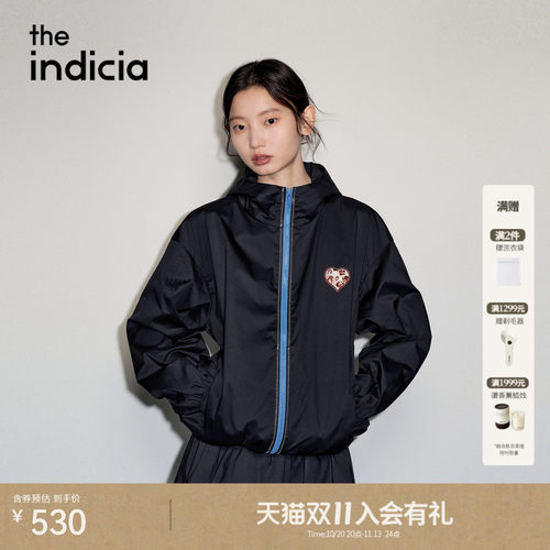 the indicia标记2026秋季新款低调耐看清爽感撞色外套 L2C6WT194Y