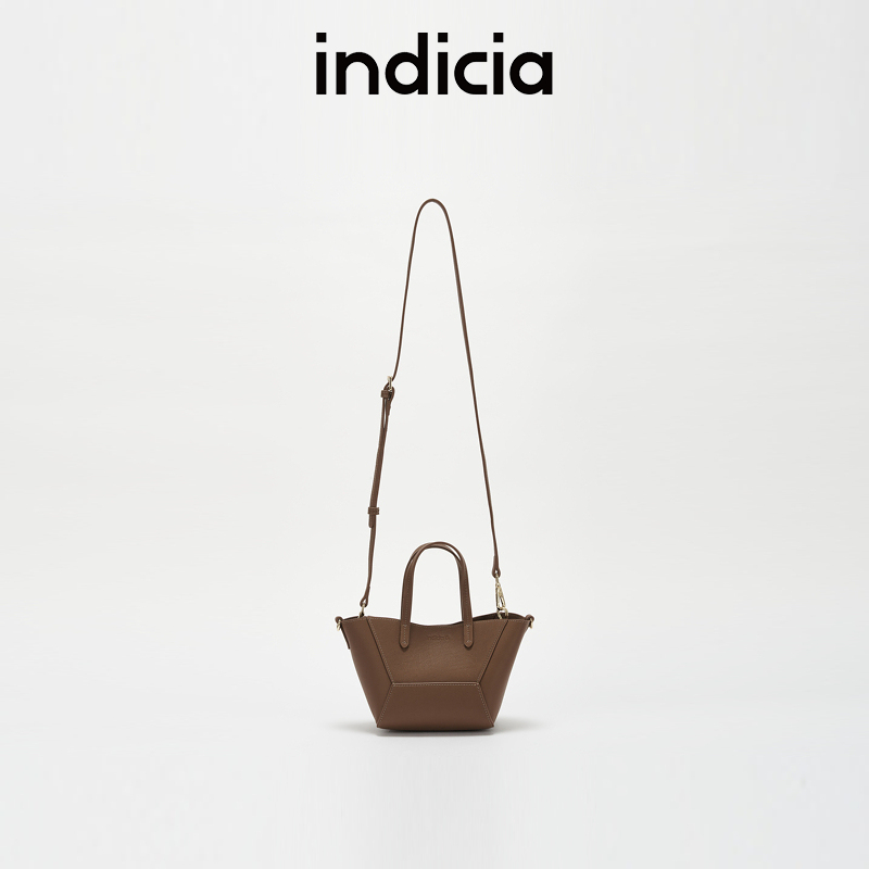 indicia&标记AF2C5BP123单肩斜跨手提包【菜篮子】轻奢大号托特包