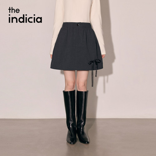 the indicia标记2026冬季新款甜酷风少女感A字裙半身裙L2D6QZ289Y