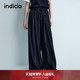 indicia标记25春新款 L2B5KZ042 舒适休闲裤 柔软垂顺遮肉阔腿裤 时尚
