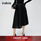 indicia标记商场同款 早春不规则设计百褶裙松紧腰半裙6A401QZ039F