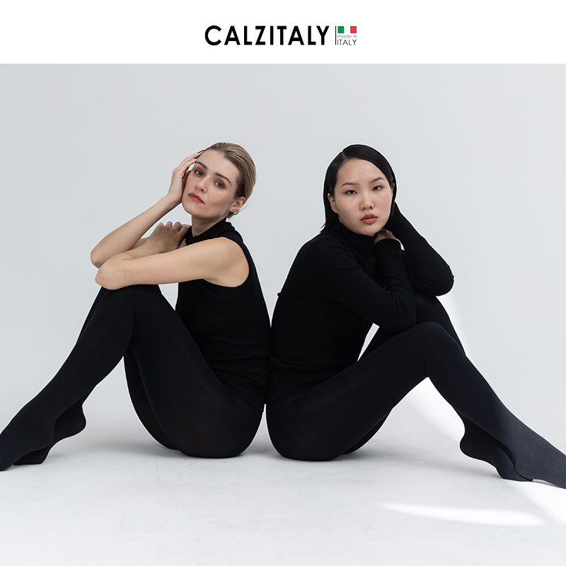 Calzitaly高弹美腿连裤200D丝袜