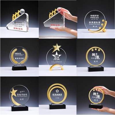 金属奖杯多款三色可选