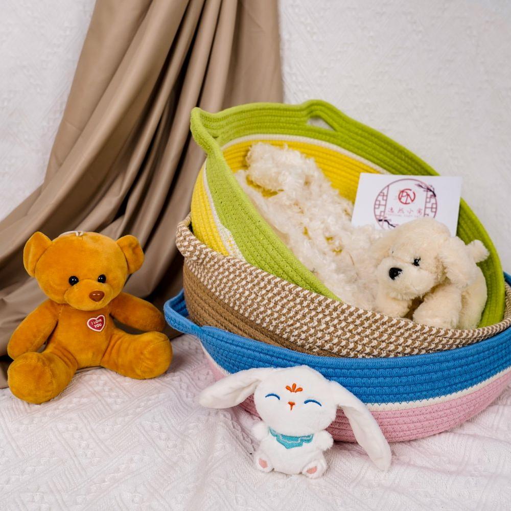 猫窝狗窝粗麻藤编猫窝四季通用夏季猫床编织猫咪睡觉垫子夏天宠物