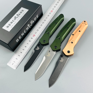 备 美国进口户外折刀具开刃水果刀防身野外求生存装 蝴蝶940铝