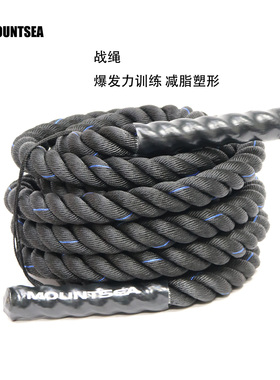 战绳格斗绳健身甩大绳健身房爆发力体能训练男士女减肥臂力家用