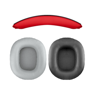 品吉高耳机套耳机线适用漫步者W800BT Plus海绵套W800头梁垫耳罩皮套带麦音频连接线EDIFIER网易云联名款配件