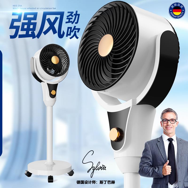工厂跨境贸易空气循环扇家用落地对流扇台立两用摇头电风扇