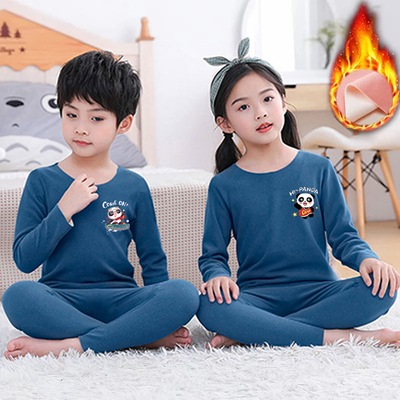 乐童谣秋冬季男女通用德绒套装