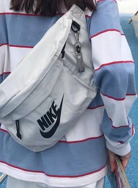nike耐克腰包男女运动包胸包大容量正品斜挎包单肩包BA5751-072