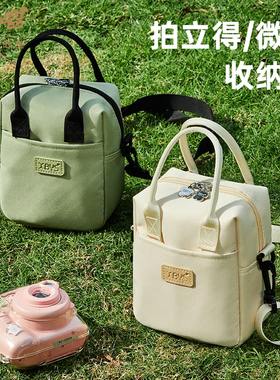 拍立得收纳包微单相机包可单肩斜挎适用富士mini12/25/11/7索尼ZV-1zve10 a7c2富士x100VI佳能松典松下保护套