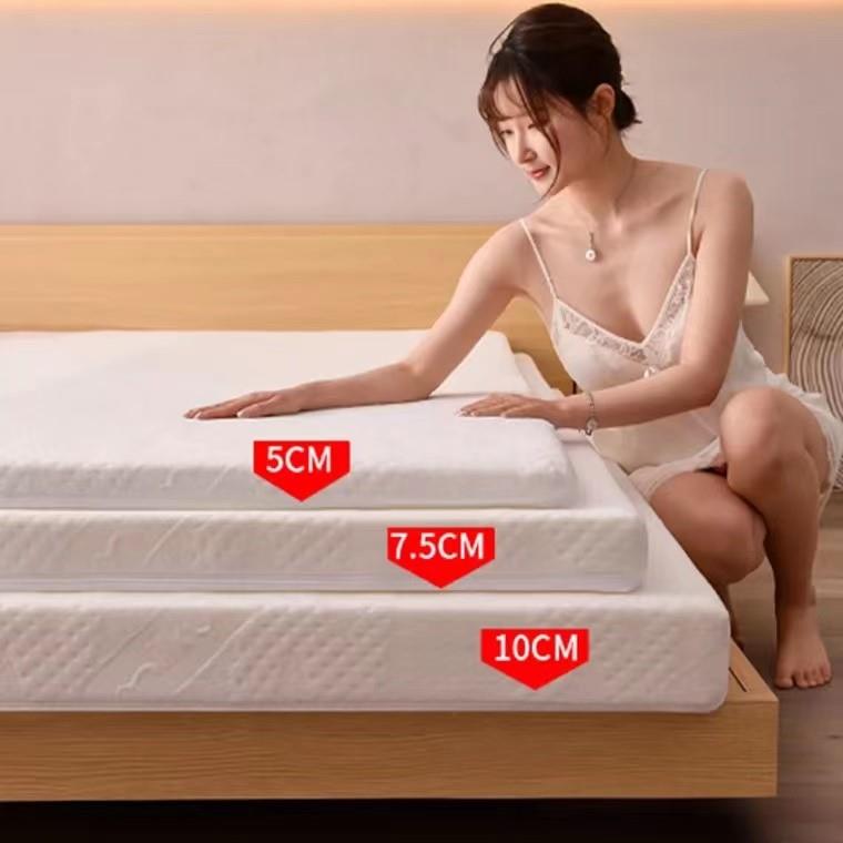 hoetl memory foam bed mattress床垫 folding topper pad sponge 床上用品 床垫/床褥/床护垫/榻榻米床垫 原图主图