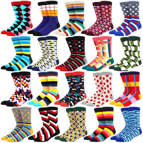 Hot Sale Men Socks 2024 New Colorful for Men Cotton Mens Soc