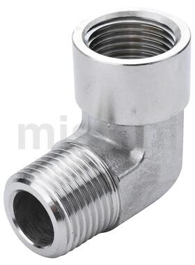 E-SUTELH8A/10A/15A/20A/25A-304/316  不锈钢内外螺纹弯管接头