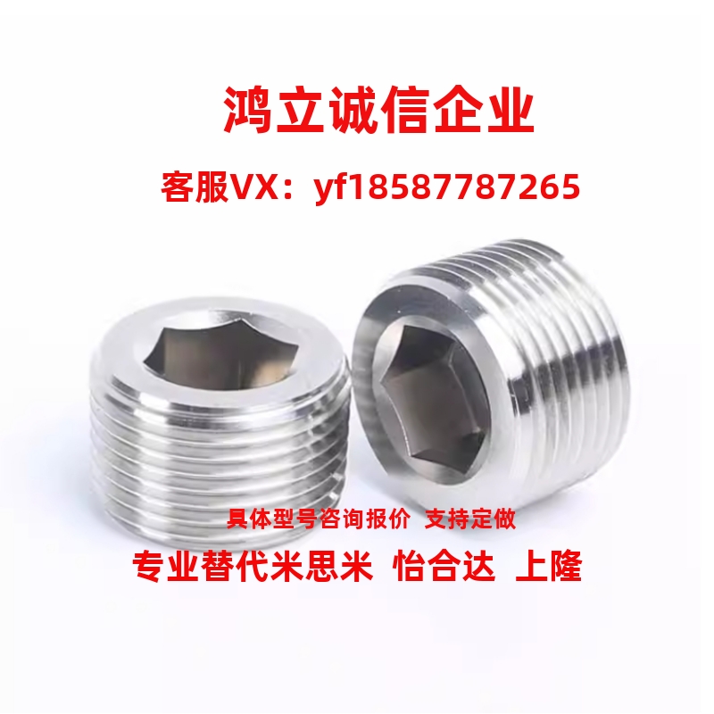 MPLGN MSWTSK MSWTK MSWTMK1/2/3/4/6/8带密封涂层型锥形沉头螺塞