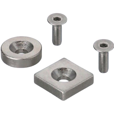 汝铁硼磁铁 平头螺栓止动型 替代米型 NHXCCH8-2 耐高温200度以上