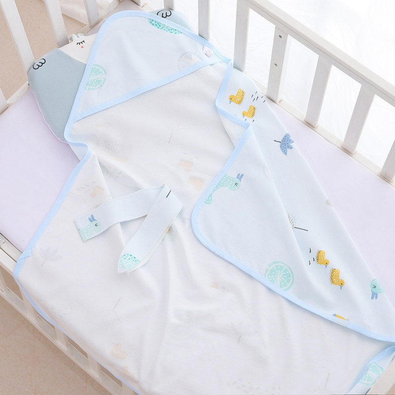 夏季婴儿抱被薄款纯棉新生儿包被春秋初生用品刚出生W包巾裹布包