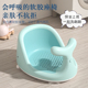 宝宝洗澡座椅神器可坐托躺婴儿洗澡浴凳防滑O儿童浴盆洗澡浴网新