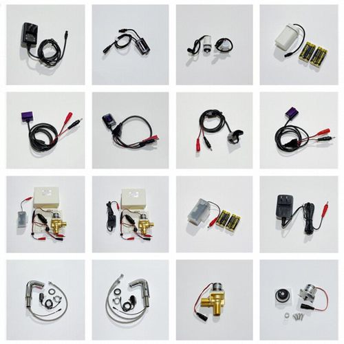 适配 箭牌4316A/B感应水龙头感应器电眼 电磁阀 电源盒 配件6v