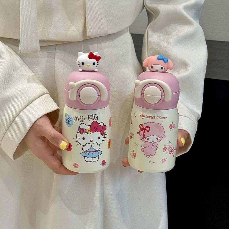 三丽鸥hellokitty保温杯女高颜值卡通可爱水杯学生小巧便携口袋杯,餐饮具,保冷/保温杯,淘宝优惠券,粉丝福利购,淘宝优惠卷