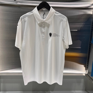 春夏高尔夫球服男百搭翻领短袖T恤户外运动吸湿排汗轻薄冷感上衣