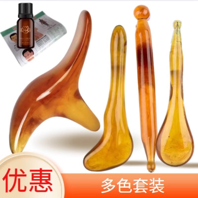 三角雀脚底按摩器点穴棒足部点穴位棒足疗按摩锥非木质足底经络笔