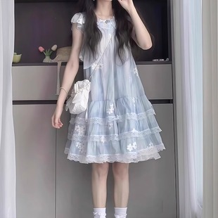 女童连衣裙夏季 女孩超好看裙子 2025新款 洋气儿童甜美风公主裙夏装