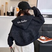 连帽上衣女大童儿童时髦秋装 女童外套春秋款 洋气秋季 韩版 2025新款