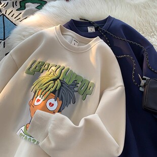 卫衣男童2025新款春秋款青少年初中生儿童秋季加绒薄款外套内搭潮