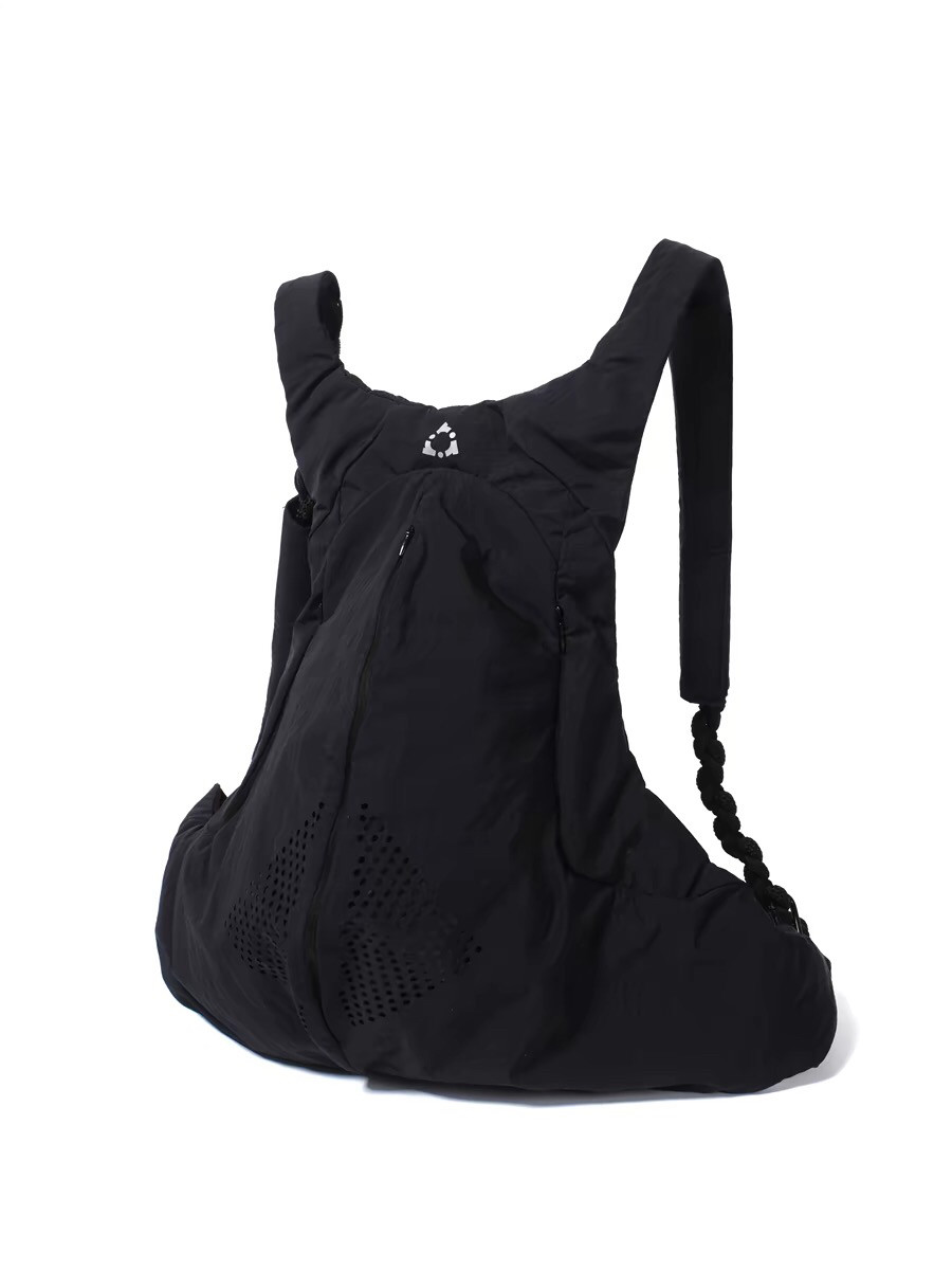 Outdoor Hiking Perforated Sport Commuter Backpack, Lightweight Large Capacity Casual Travel & Gym Bag - Thumbnail 3