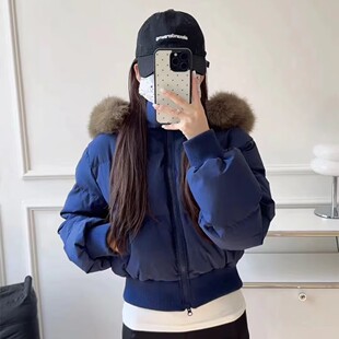 米米羽绒服外套(配可拆卸真狐狸毛毛领)GLM102