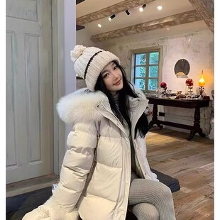 米米羽绒服外套(配狐狸毛领可脱卸手套)GLM103