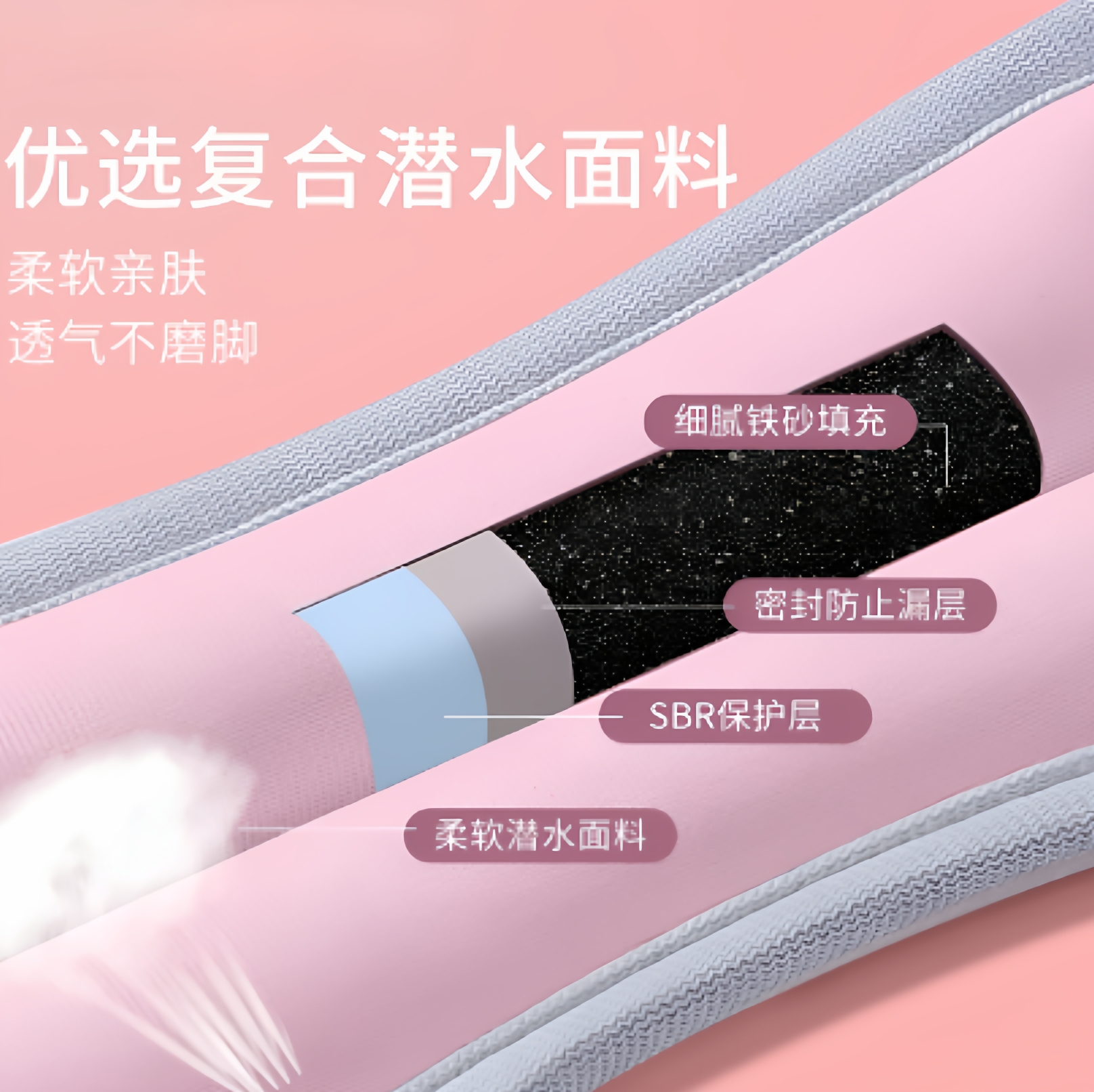 沙袋绑腿负重舞蹈跑步训练舞蹈跳舞专用装备腿部脚踝绑手儿童沙