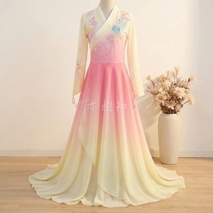 儿童古典舞演出服女童舞蹈服装国风和风蝶语少儿独舞剧目表演服装