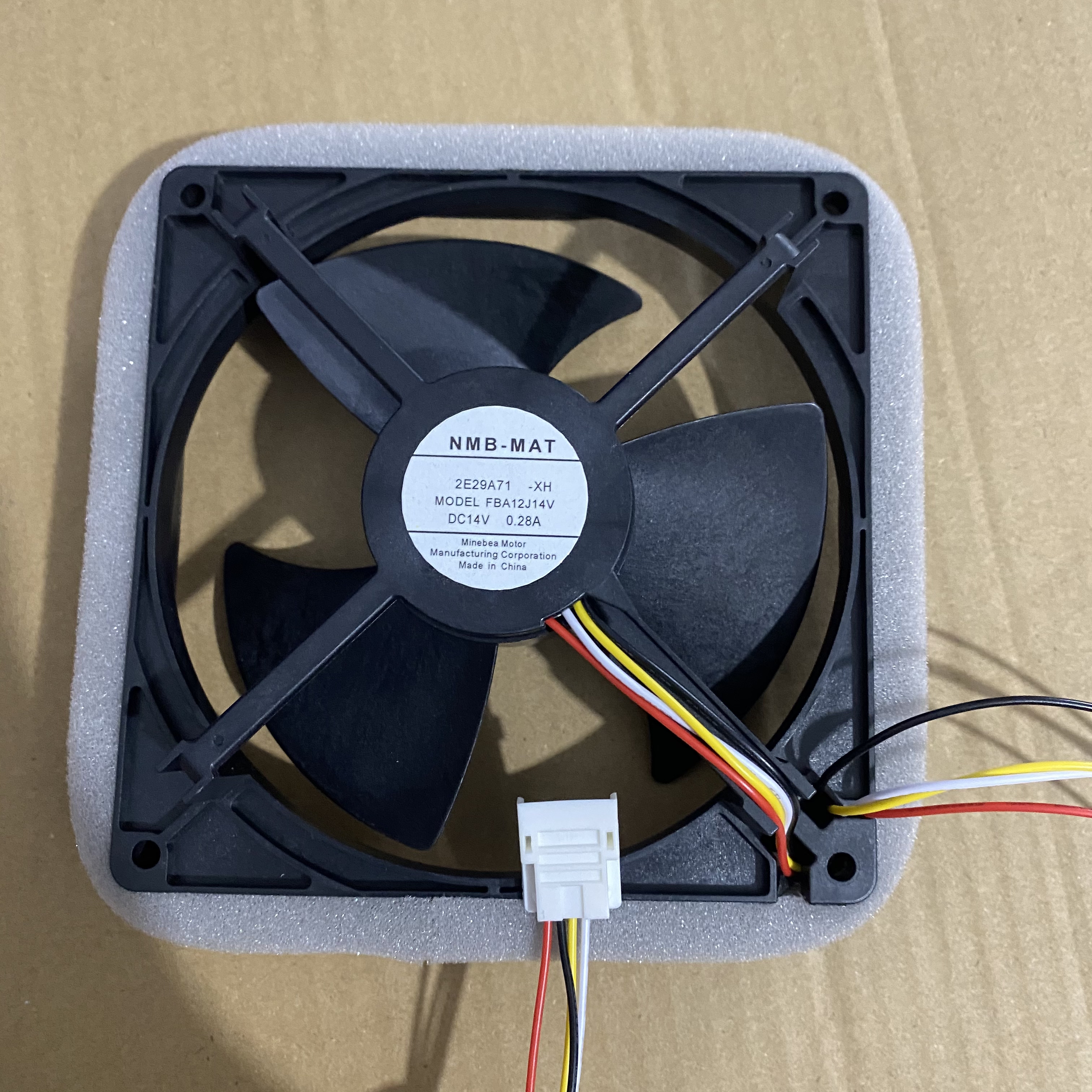 适用于日立冰箱风扇冷藏冷冻雪柜散热风机FBA12J14V DC14V 0.28A