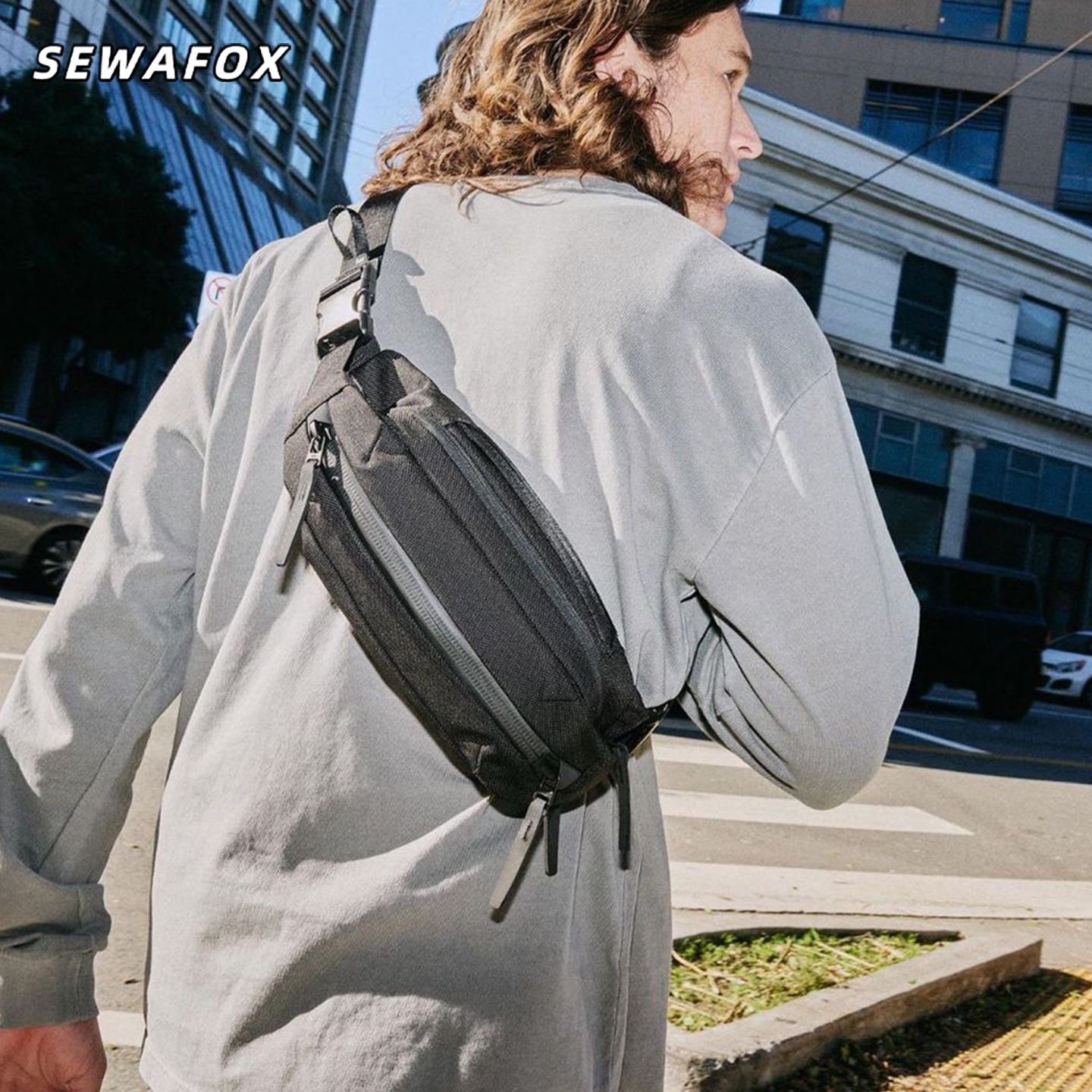 SEWAFOX塞瓦狐户外通勤机能胸包