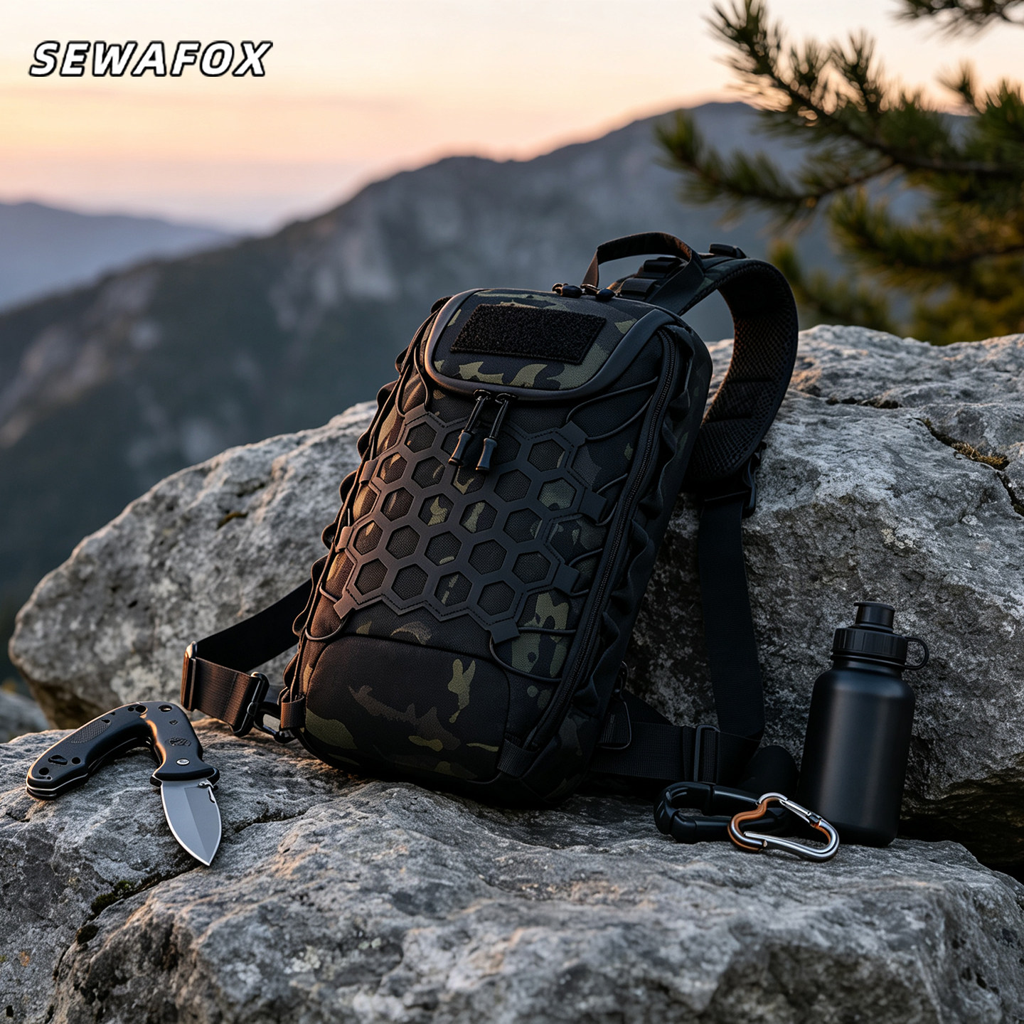 SEWAFOX塞瓦狐户外战术单肩包