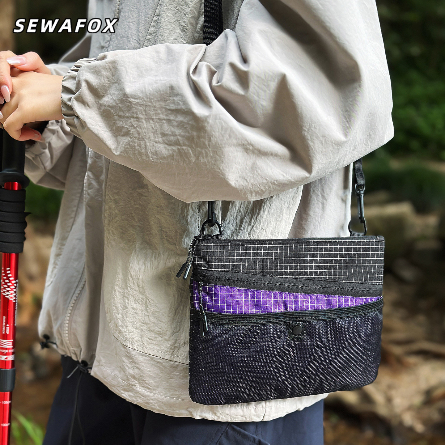 SEWAFOX塞瓦狐轻便运动斜挎包