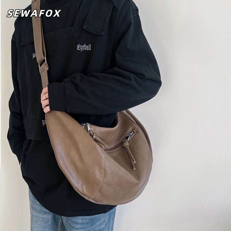 SEWAFOX塞瓦狐大容量个性斜挎包