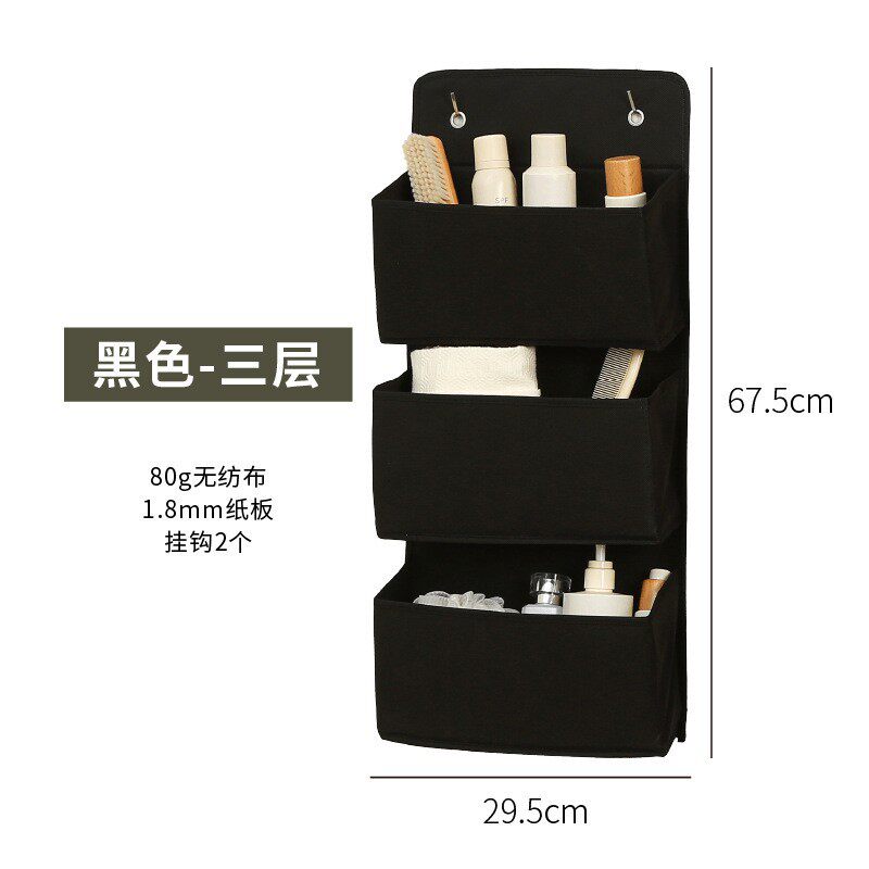 门后多层悬挂式收纳袋家用包包