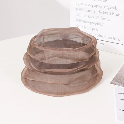 100%桑蚕丝真丝帽女夏季桑花萝